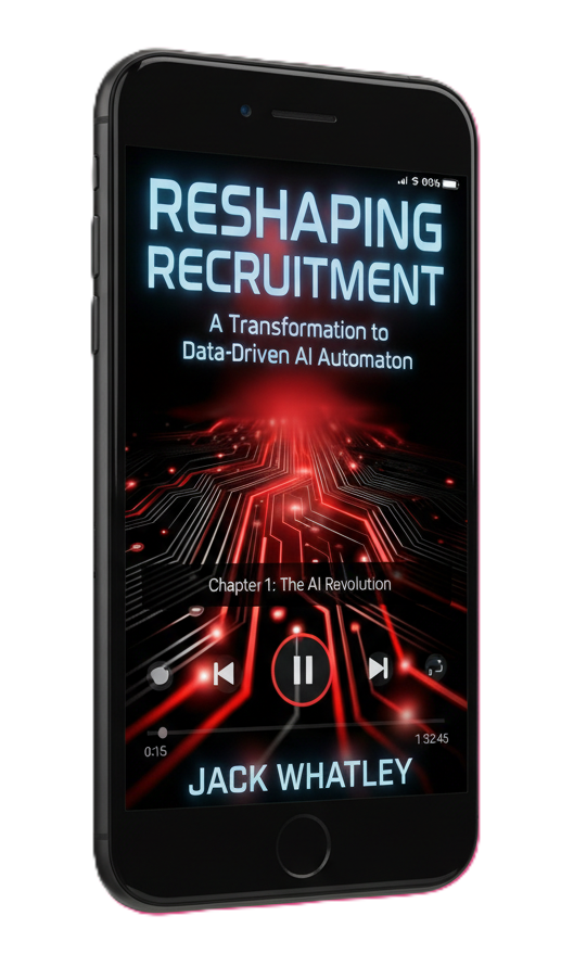 Reshaping Recruitment Book Cover by Jack Whatley